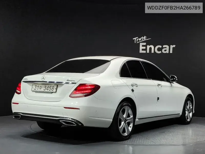 E-Class W213 E220D 4Matic Avant-Garde VIN: WDDZF0FB2HA266789 Lot: 39963382