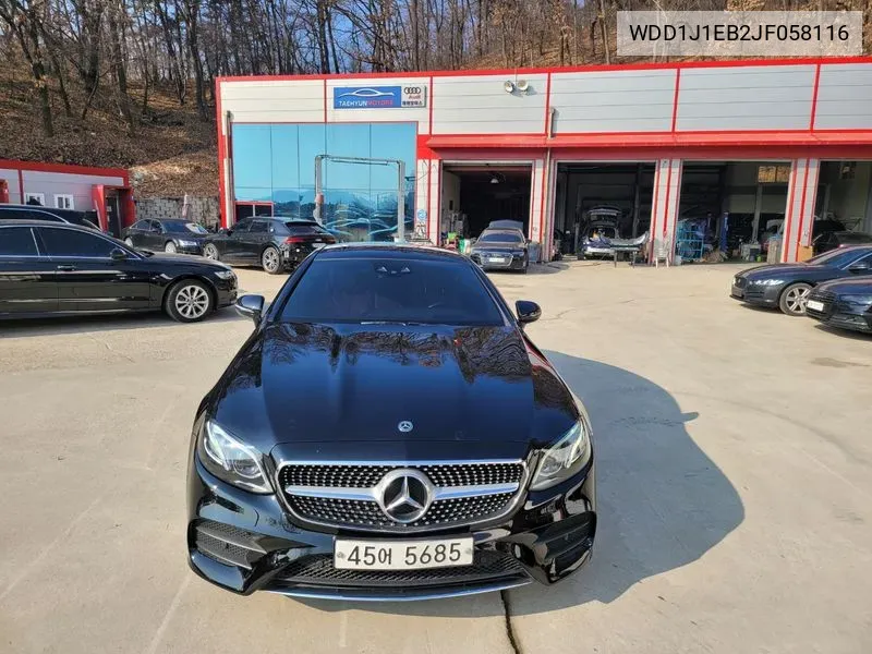 Mercedes E-Class W213 E220D Coupe VIN: WDD1J1EB2JF058116 Lot: 38616149