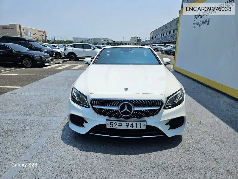 E-Class W213 E220D Cabriolet VIN: ENCAR39976038 Lot: 39976038