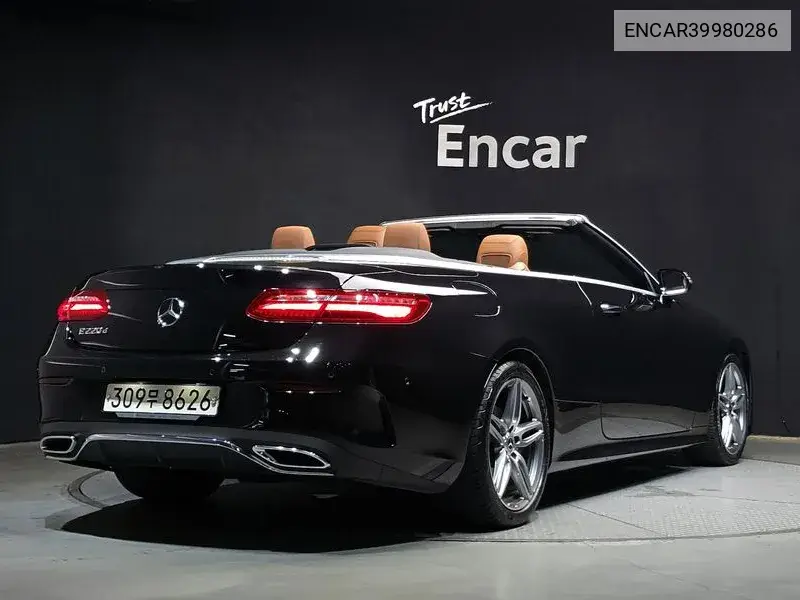 E-Class W213 E220D Cabriolet VIN: ENCAR39980286 Lot: 39980286