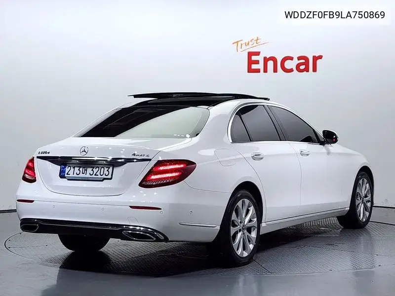 E-Class W213 E220D 4Matic Exclusive VIN: WDDZF0FB9LA750869 Lot: 39990913