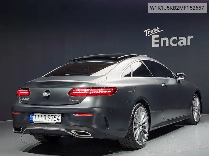 E-Class W213 E450 4Matic Coupe VIN: W1K1J5KB2MF152657 Lot: 39625219