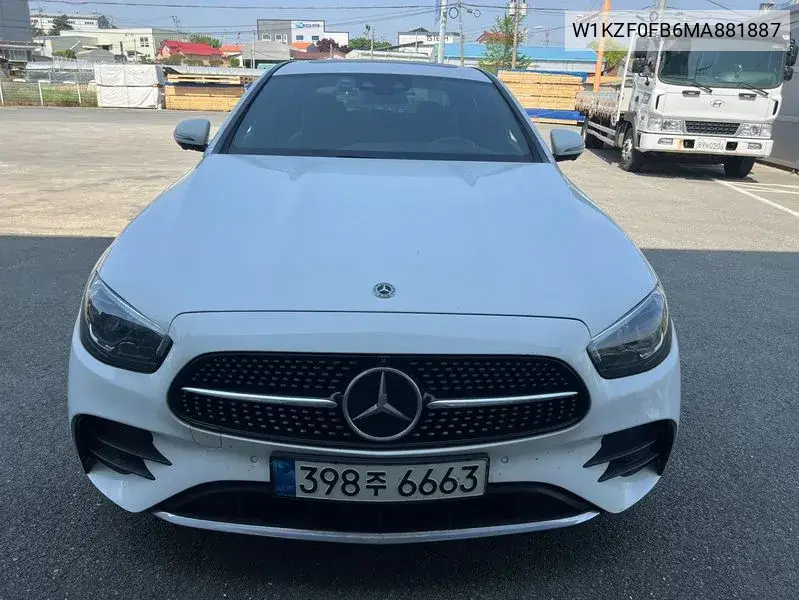 E-Class W213 E220D 4Matic Amg Line VIN: W1KZF0FB6MA881887 Lot: 39641454