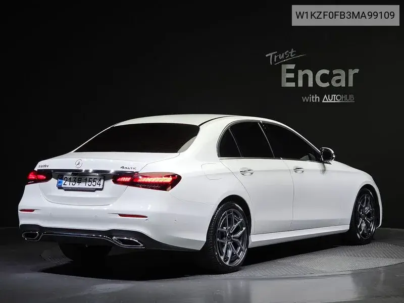 E-Class W213 E220D 4Matic Amg Line VIN: W1KZF0FB3MA99109 Lot: 39968068