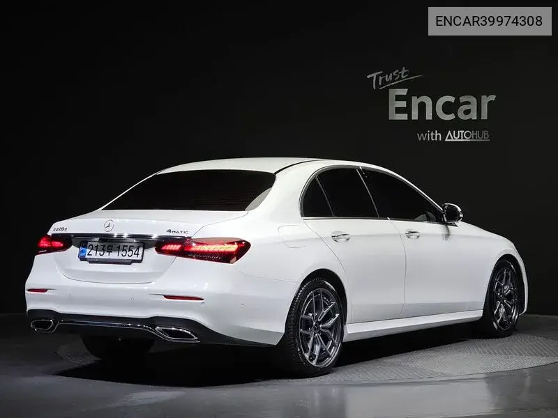 E-Class W213 E220D 4Matic Amg Line VIN: ENCAR39974308 Lot: 39974308