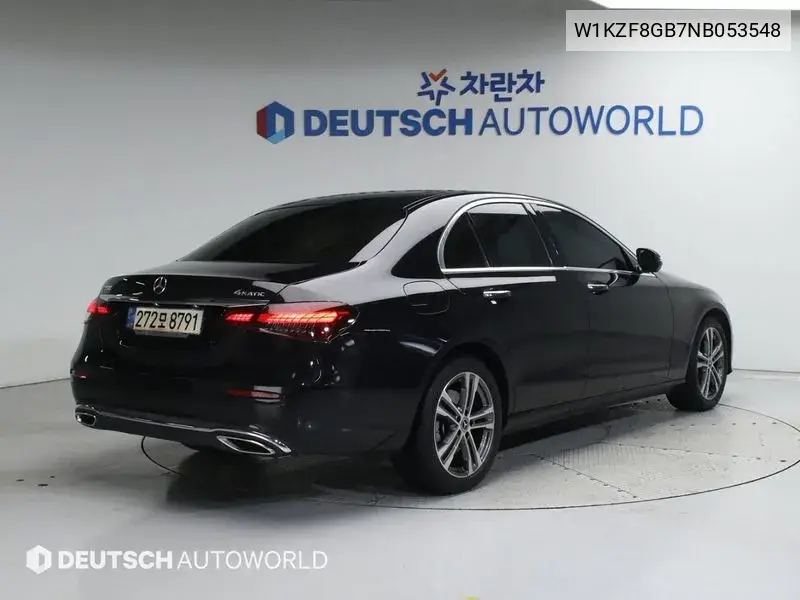 E-Class W213 E350 4Matic Avant VIN: W1KZF8GB7NB053548 Lot: 39634659