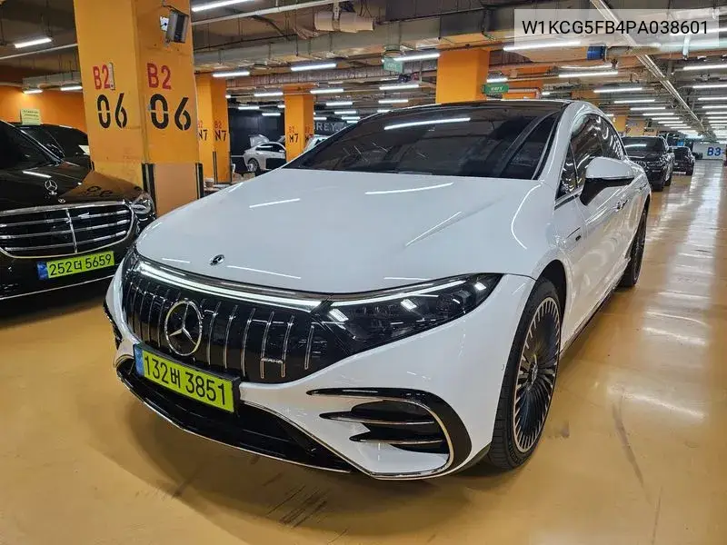 Mercedes-Benz Eqs Eqs53 Amg 4Matic+, 2023 VIN: W1KCG5FB4PA038601 Lot: 39590487