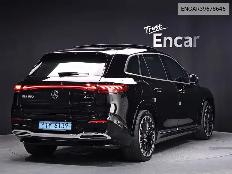 Eqs Suv X296 Eqs580 4Matic VIN: ENCAR39678645 Lot: 39678645