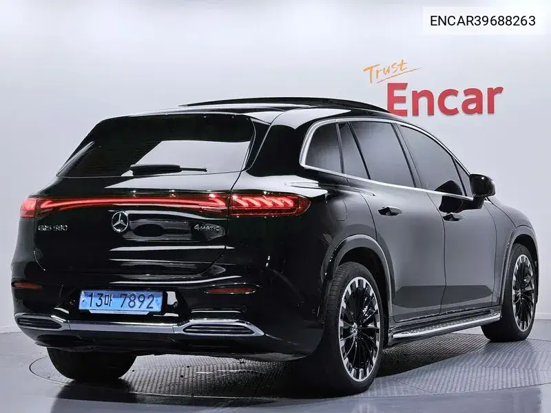 Eqs Suv X296 Eqs580 4Matic VIN: ENCAR39688263 Lot: 39688263