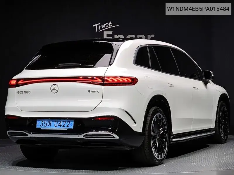 Eqs Suv X296 Eqs580 4Matic VIN: W1NDM4EB5PA015484 Lot: 39768721