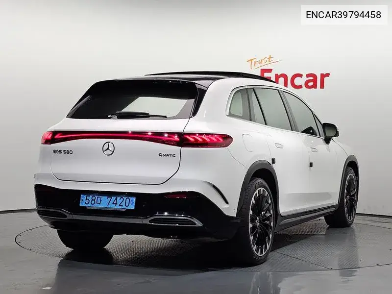 Eqs Suv X296 Eqs580 4Matic VIN: ENCAR39794458 Lot: 39794458