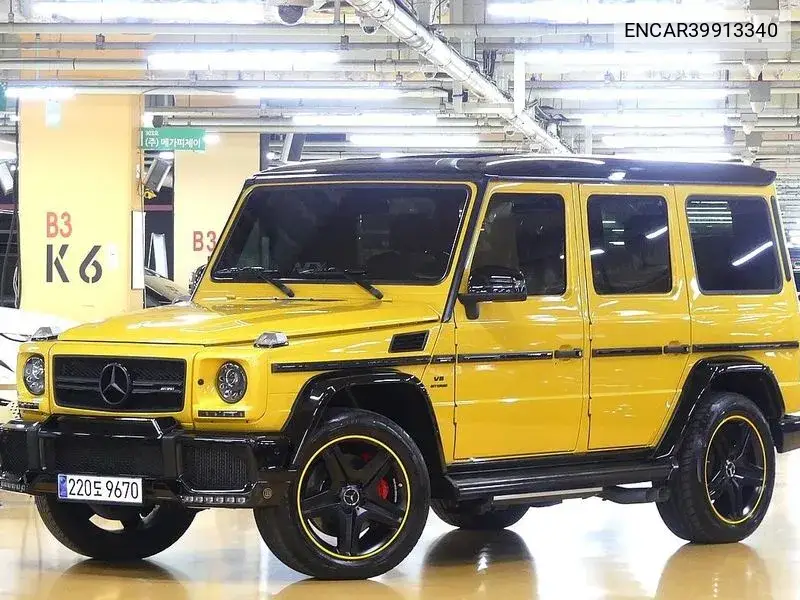G-Class W463 G63 Amg Crazy Color Edition VIN: ENCAR39913340 Lot: 39913340
