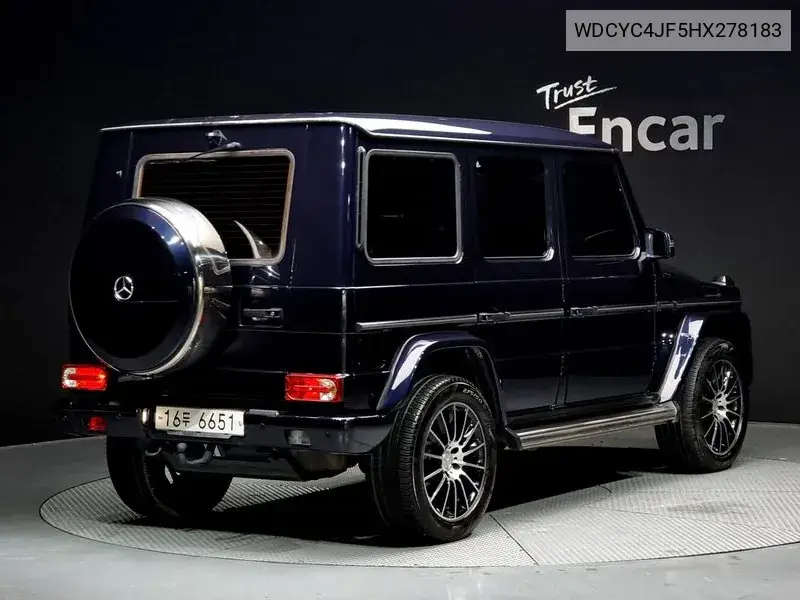 G-Class W463 G350 D Sports Package VIN: WDCYC4JF5HX278183 Lot: 39138251