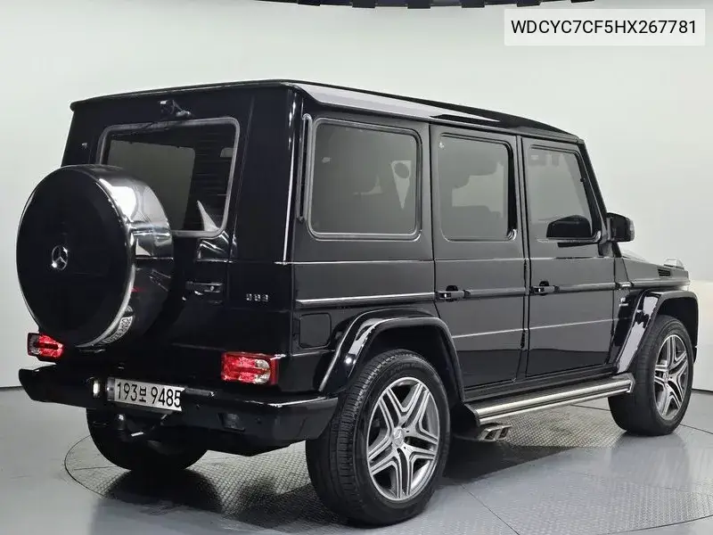 G-Class W463 G63 Amg VIN: WDCYC7CF5HX267781 Lot: 39567941