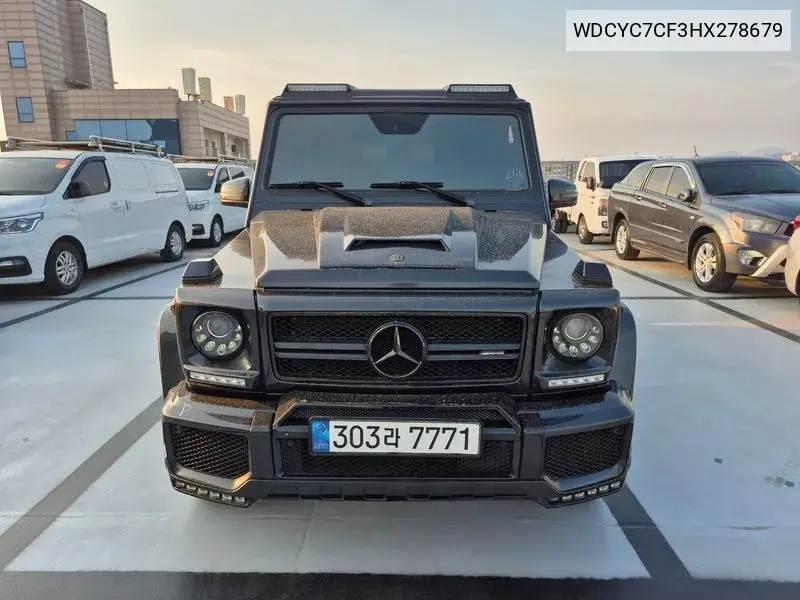 G-Class W463 G63 Amg VIN: WDCYC7CF3HX278679 Lot: 39730709