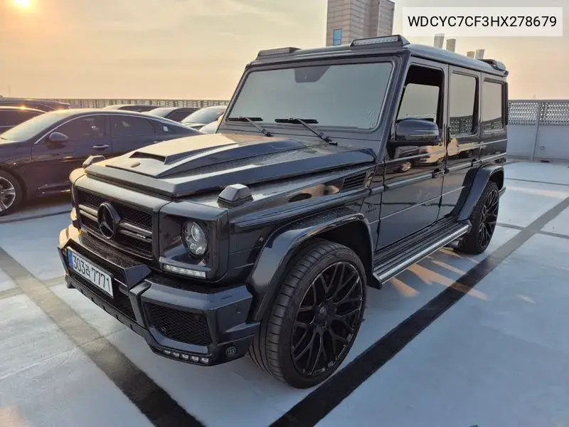 G-Class W463 G63 Amg VIN: WDCYC7CF3HX278679 Lot: 39730709