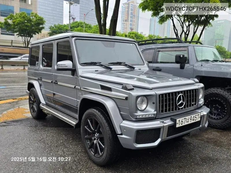 G-Class W463 G63 Amg VIN: WDCYC7CF7HX265546 Lot: 39865943
