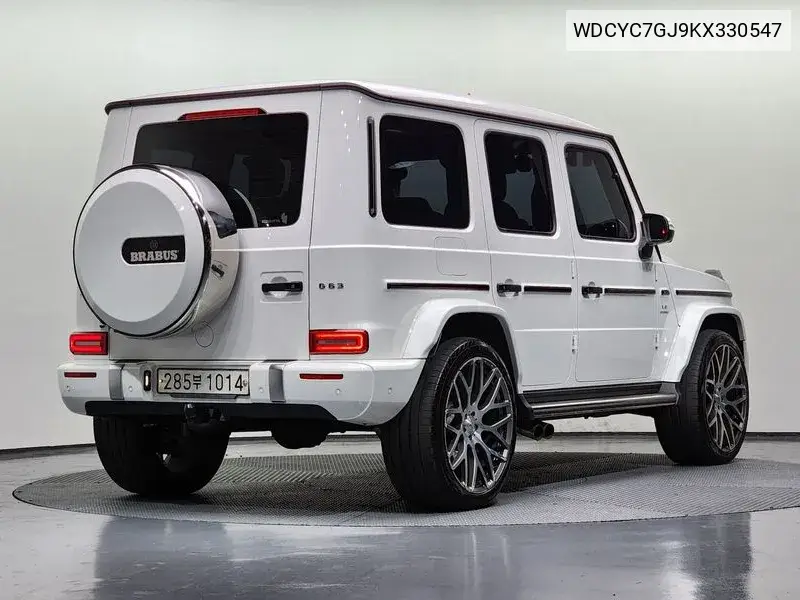 G-Class W463B Amg G63 VIN: WDCYC7GJ9KX330547 Lot: 39548954