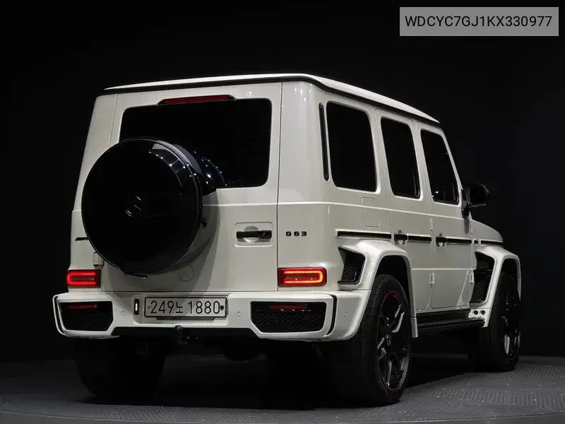 G-Class W463B Amg G63 VIN: WDCYC7GJ1KX330977 Lot: 39559789