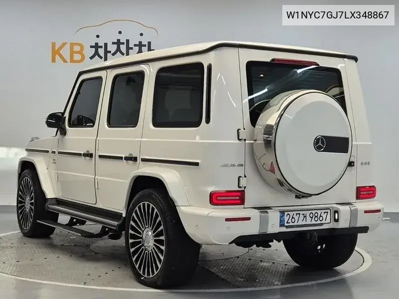 G-Class W463B Amg G63 VIN: W1NYC7GJ7LX348867 Lot: 39935735