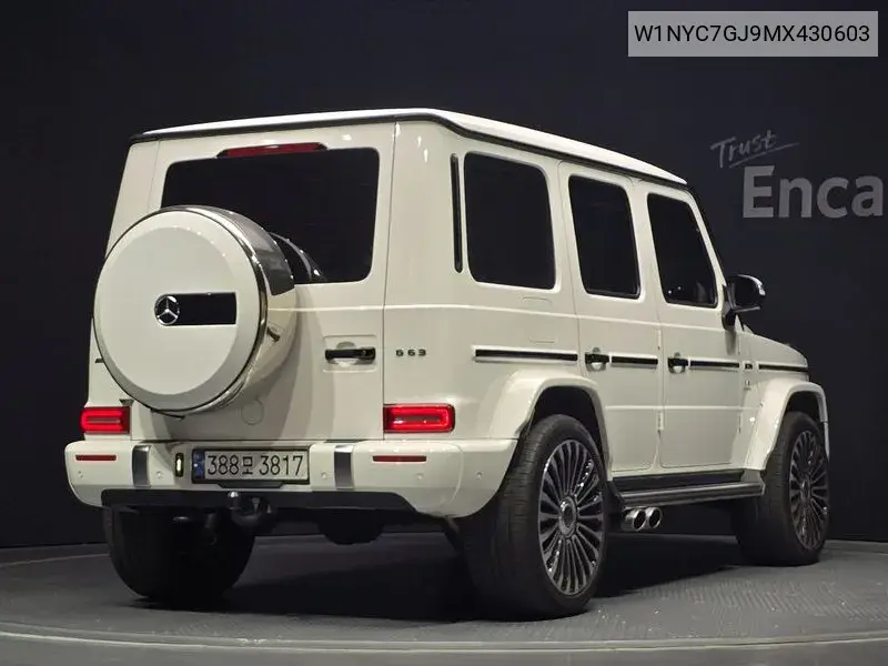 G-Class W463B Amg G63 VIN: W1NYC7GJ9MX430603 Lot: 39553275