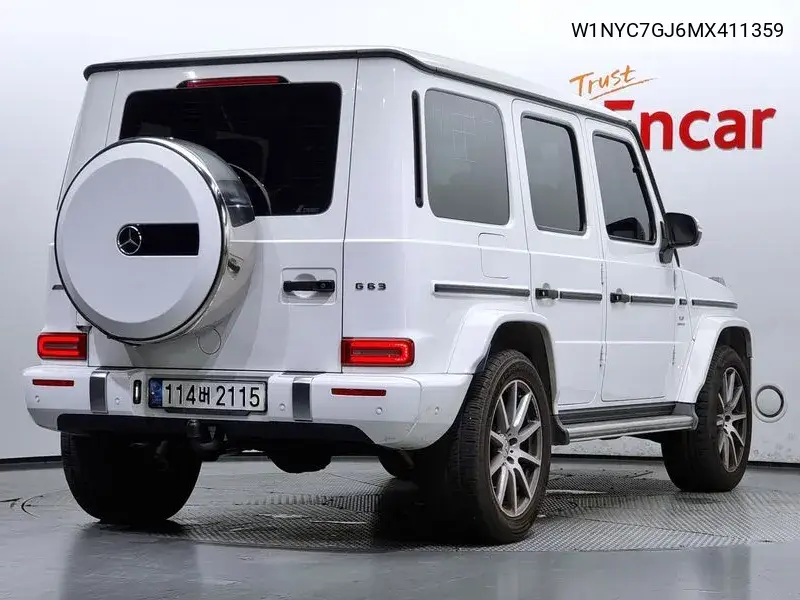G-Class W463B Amg G63 VIN: W1NYC7GJ6MX411359 Lot: 40019610