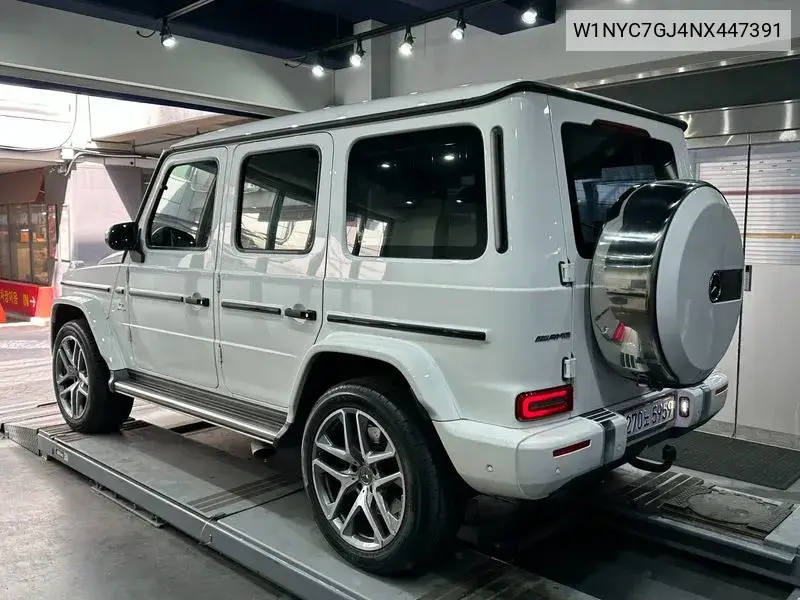 G-Class W463B Amg G63 VIN: W1NYC7GJ4NX447391 Lot: 39311423