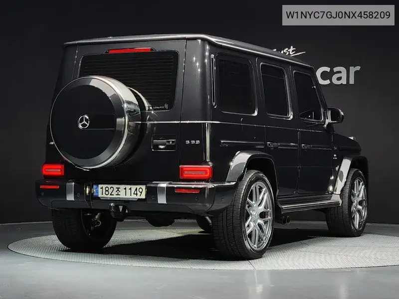 G-Class W463B Amg G63 Manual Fucker VIN: W1NYC7GJ0NX458209 Lot: 39750476