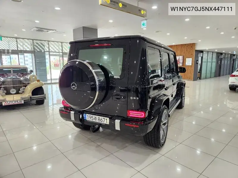 G-Class W463B Amg G63 VIN: W1NYC7GJ5NX447111 Lot: 39762526