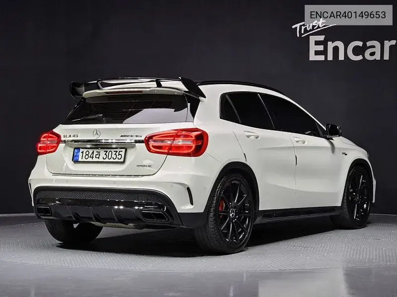 Gla-Class X156 Gla45 Amg 4Matic VIN: ENCAR40149653 Lot: 40149653