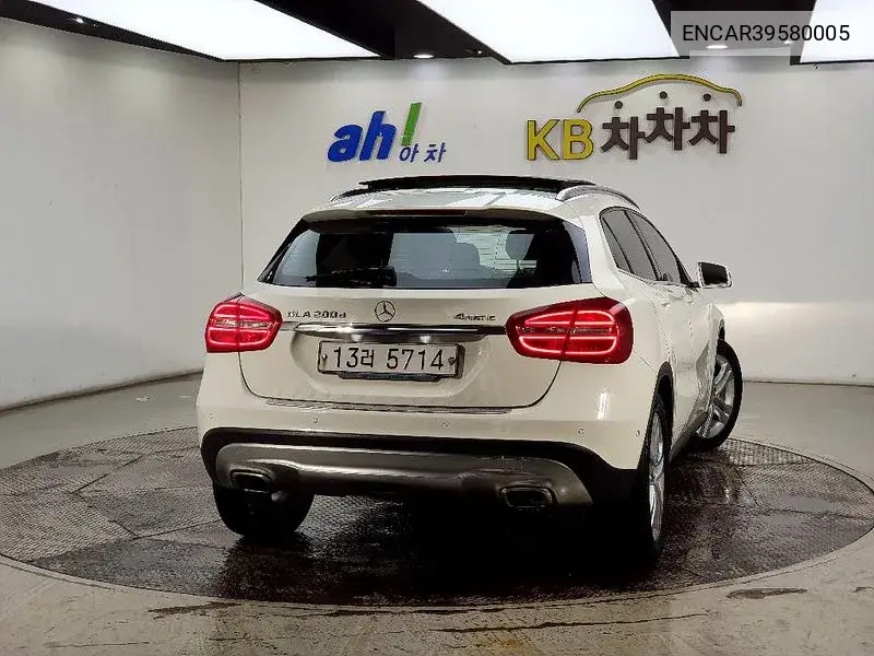 Gla-Class X156 Gla200 D 4Matic VIN: ENCAR39580005 Lot: 39580005