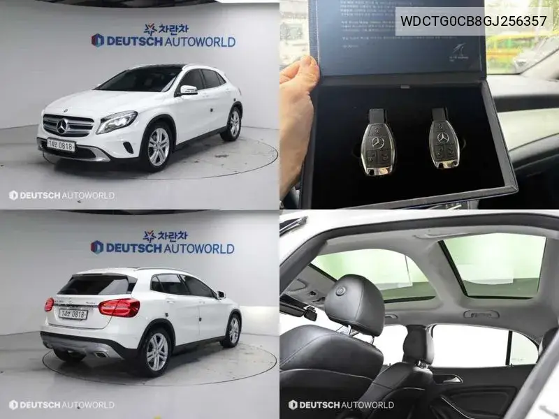 Gla-Class X156 Gla200 D 4Matic VIN: WDCTG0CB8GJ256357 Lot: 39628468