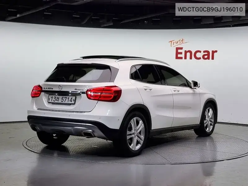 Gla-Class X156 Gla200 D 4Matic VIN: WDCTG0CB9GJ196010 Lot: 39665887