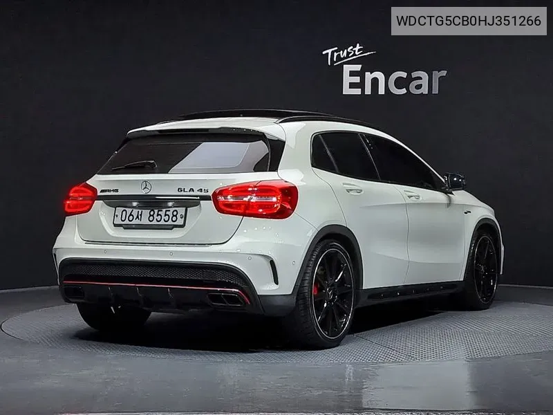 Gla-Class X156 Gla45 Amg 4Matic VIN: WDCTG5CB0HJ351266 Lot: 38488294