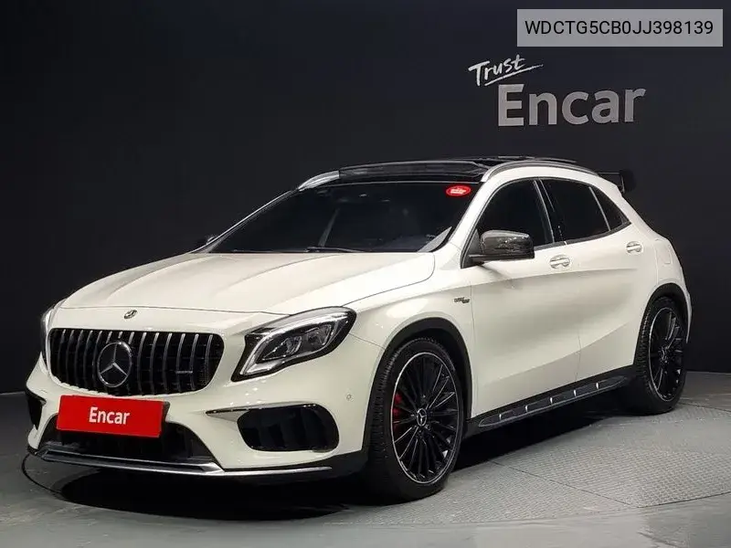 Gla-Class X156 Gla45 Amg 4Matic VIN: WDCTG5CB0JJ398139 Lot: 39924986
