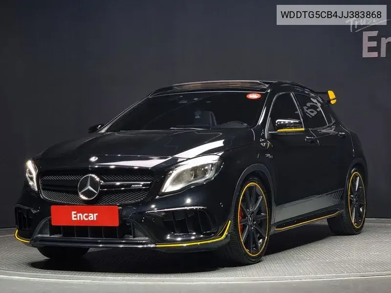 Gla-Class X156 Gla45 Amg 4Matic 50Th Anniversary Edition VIN: WDDTG5CB4JJ383868 Lot: 39572100
