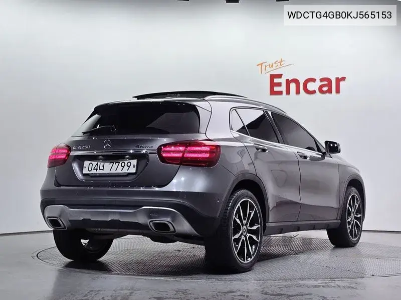 Gla-Class X156 Gla250 4Matic VIN: WDCTG4GB0KJ565153 Lot: 39941764