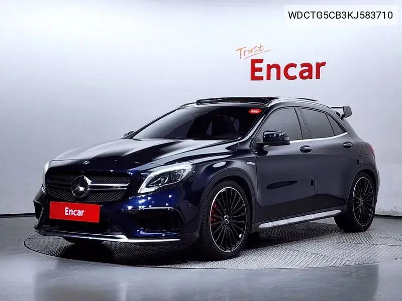 Gla-Class X156 Gla45 Amg 4Matic VIN: WDCTG5CB3KJ583710 Lot: 39506190