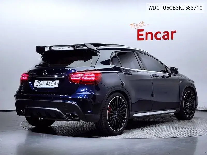Gla-Class X156 Gla45 Amg 4Matic VIN: WDCTG5CB3KJ583710 Lot: 39506190