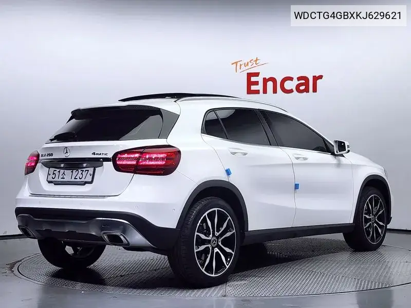 Gla-Class X156 Gla250 4Matic VIN: WDCTG4GBXKJ629621 Lot: 39788406