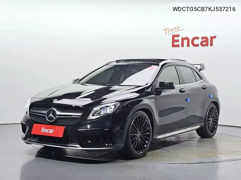 Gla-Class X156 Gla45 Amg 4Matic VIN: WDCTG5CB7KJ537216 Lot: 39835994