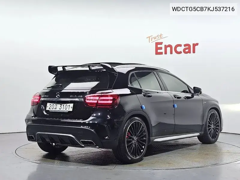 Gla-Class X156 Gla45 Amg 4Matic VIN: WDCTG5CB7KJ537216 Lot: 39835994