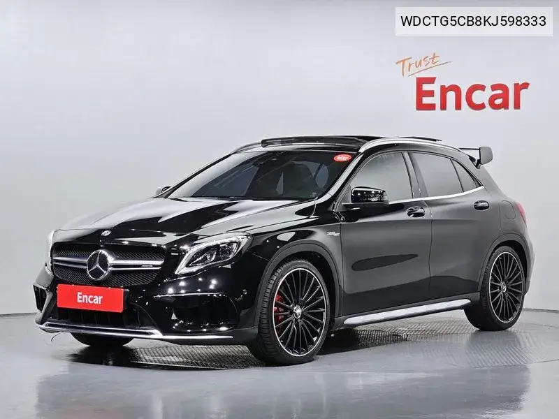 Gla-Class X156 Gla45 Amg 4Matic VIN: WDCTG5CB8KJ598333 Lot: 39956333