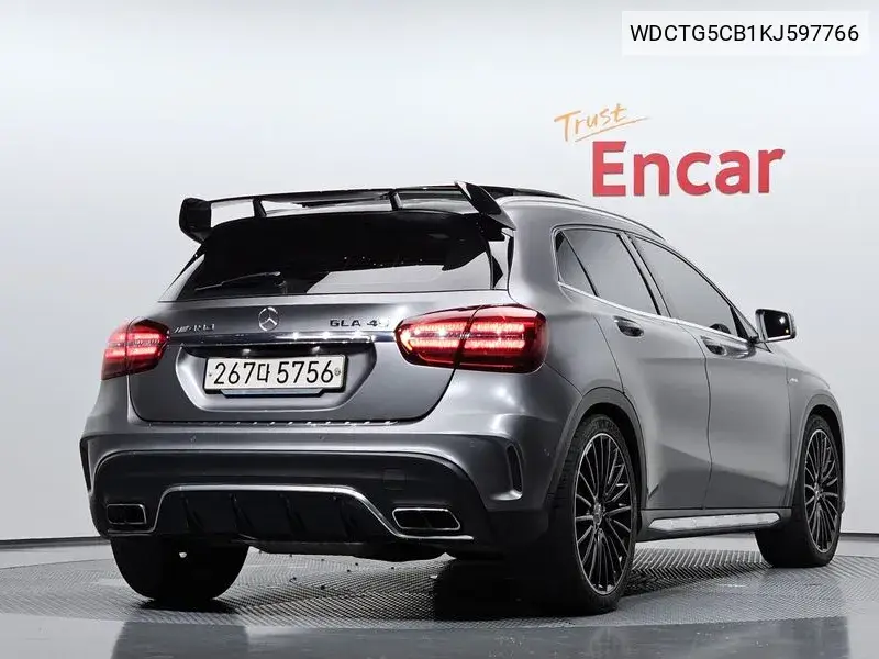 Gla-Class X156 Gla45 Amg 4Matic VIN: WDCTG5CB1KJ597766 Lot: 39963816