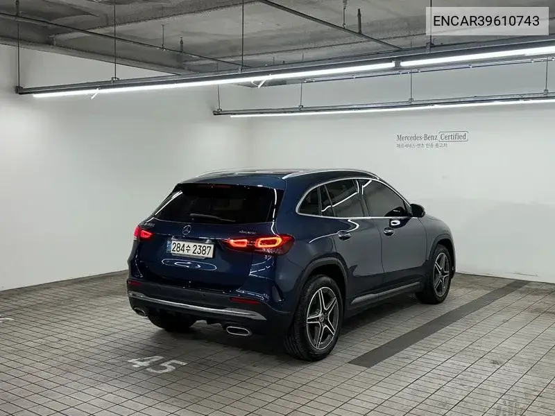 Gla-Class H247 Gla250 4Matic VIN: ENCAR39610743 Lot: 39610743
