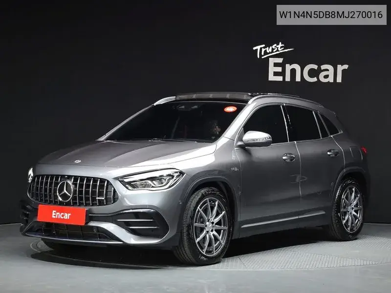 Gla-Class H247 Gla45 Amg 4Matic+ VIN: W1N4N5DB8MJ270016 Lot: 39931369