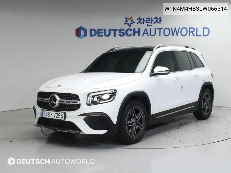 Glb-Class X247 Glb250 4Matic VIN: W1N4M4HB3LW066314 Lot: 40093767