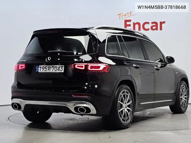 Mercedes-Benz Glb I (X247) Amg Glb35 4Matic, 2021 VIN: W1N4M5BB-37818668 Lot: 37818668