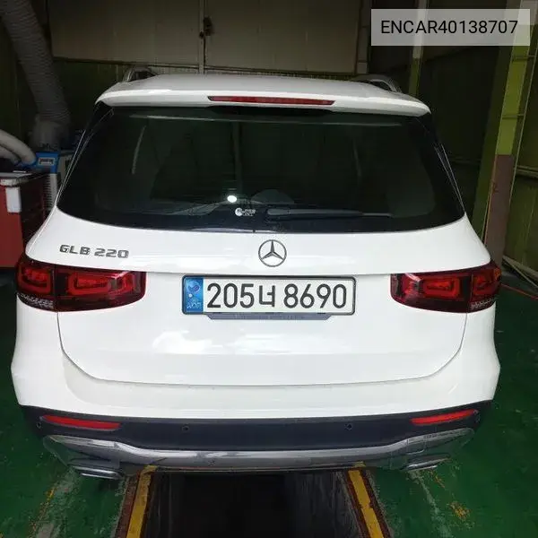 Glb-Class X247 Glb220 VIN: ENCAR40138707 Lot: 40138707