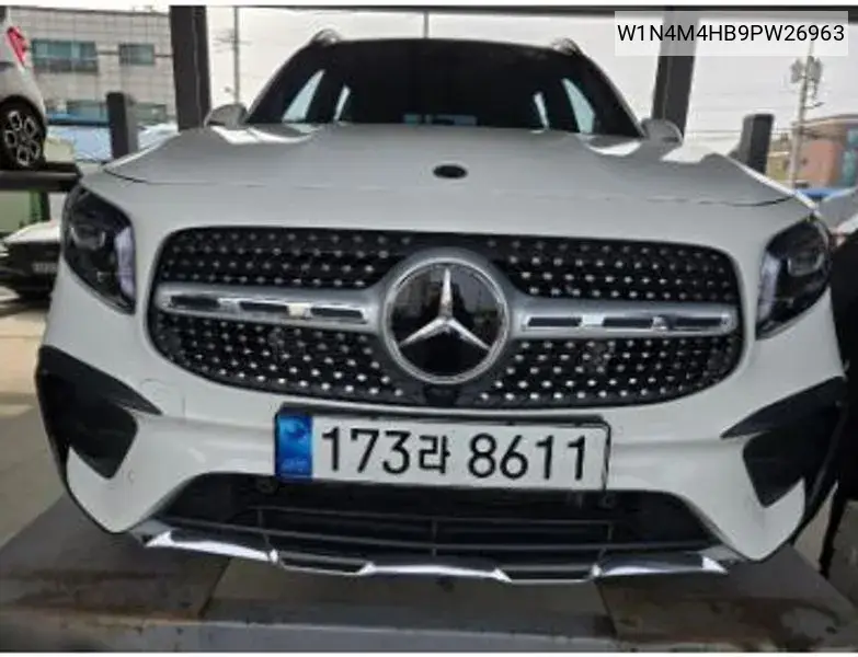 Glb-Class X247 Glb250 4Matic VIN: W1N4M4HB9PW26963 Lot: 39628938